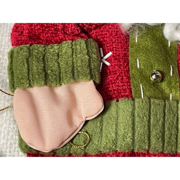 Santa's Best Christmas Tree Skirt Vintage Mini Kids Christmas Decor Santa Claus - Picture 2 of 8